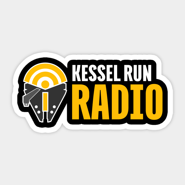 Kessel Run Radio Logo! Sticker by Kessel Run Transmissions